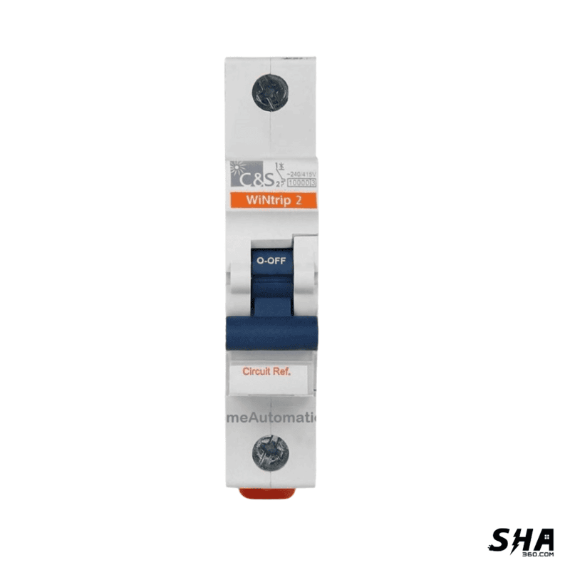 C&S Electric MCB 16A Single Pole (1-Pole) 10kA B Curve (CSMBS1B16) - Sha360