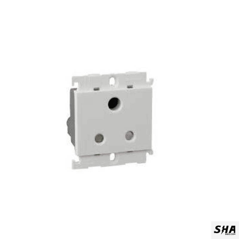 Legrand Mylinc Polycarbonate 6A Socket (White) 6755 51 - Sha360