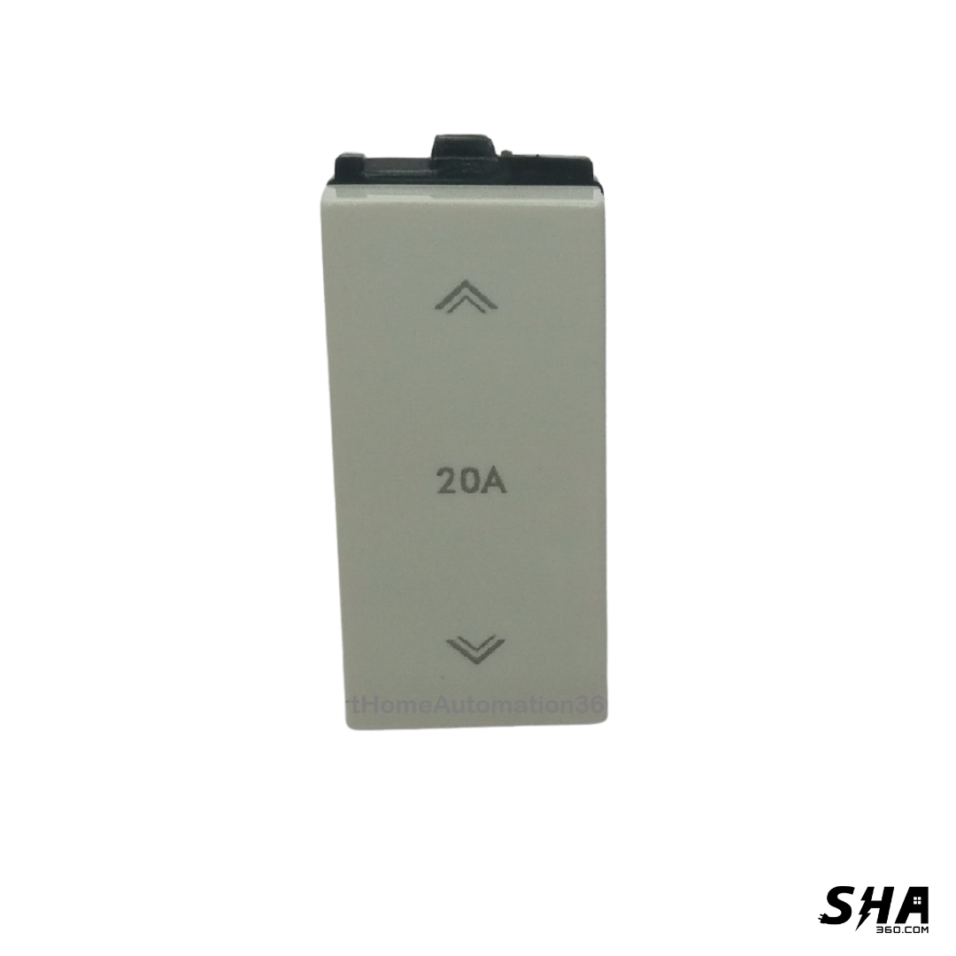GM Modular G-Nine Viva 16A/20A 2-Way Switch (White) AB 1 011 - Sha360 GM Modular G-Nine Viva 16A/20A 2-Way Switch (White) AB 1 011 - Sha360