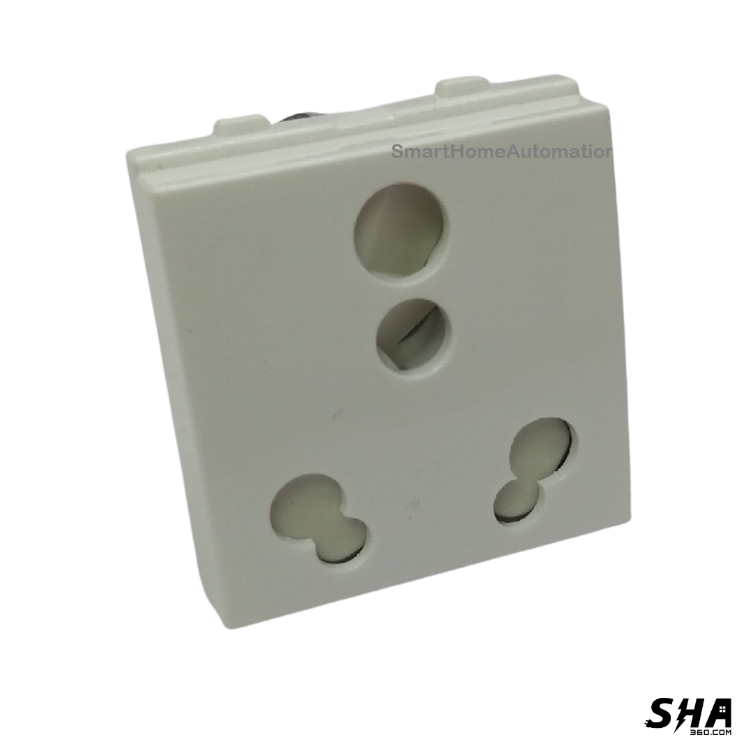 GM Modular G-Nine 16A/20A Power Socket (White) AB 2 142 - Sha360 GM Modular G-Nine 16A/20A Power Socket (White) AB 2 142 - Sha360
