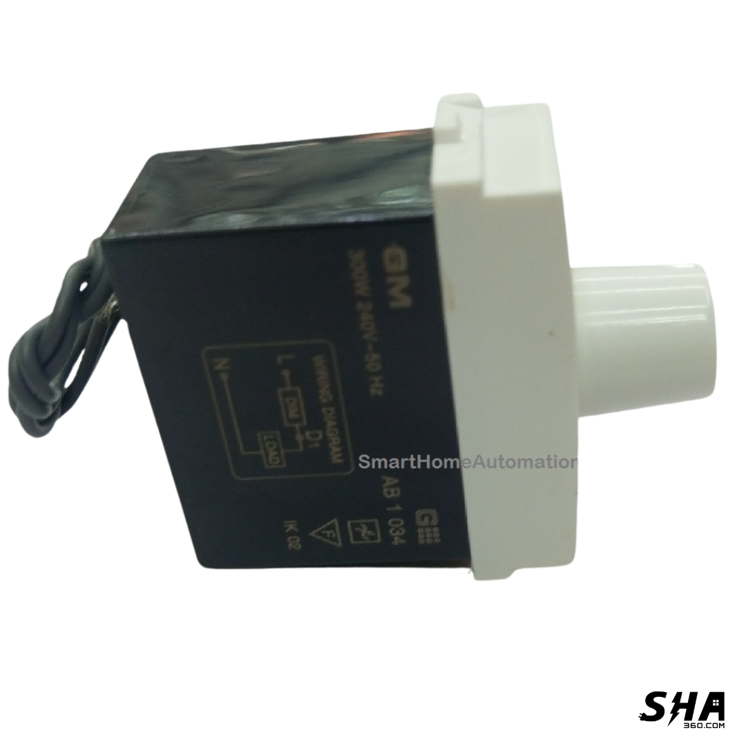 GM Modular G-Nine Fan Dimmer 1 Module (White) AB 1 034 GM Modular G-Nine Fan Dimmer 1 Module (White) AB 1 034