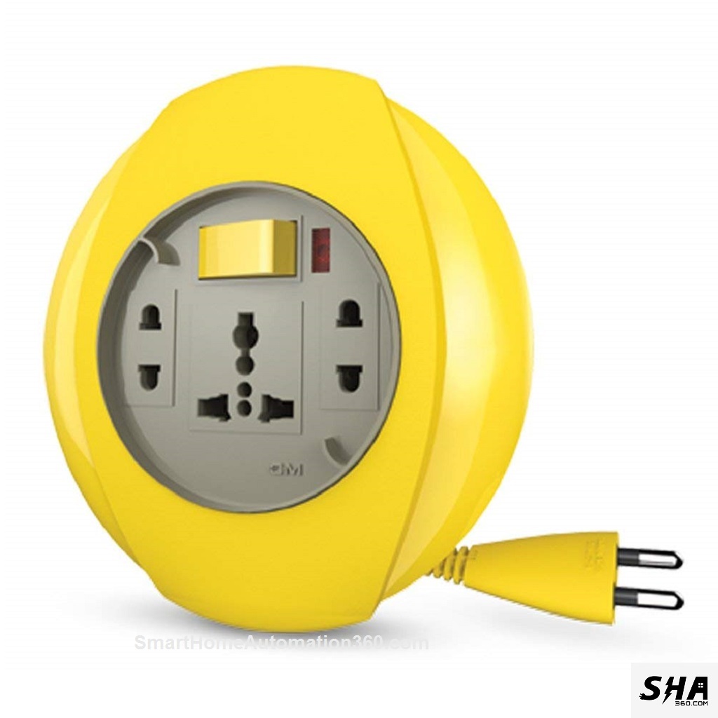 GM Modular Orion 2 Pin Flex Box 4.2 mtrs with indicator and international socket GM 3014 - Sha360 GM Modular Orion 2 Pin Flex Box 4.2 mtrs with indicator and international socket GM 3014 - Sha360