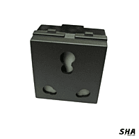 GM Modular G-Nine 16A/20A Socket (Grey-Graphite Magnesia) - Sha360 GM Modular G-Nine 16A/20A Socket (Grey-Graphite Magnesia) - Sha360