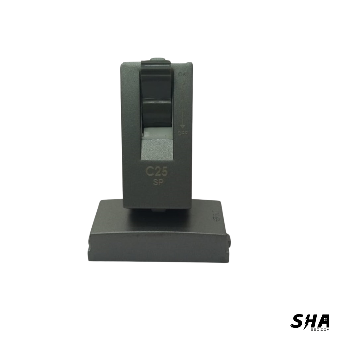 GM Modular G-Nine MCB 25A Modular 1M (Grey-Graphite Magnesia) - Sha360 GM Modular G-Nine MCB 25A Modular 1M (Grey-Graphite Magnesia) - Sha360