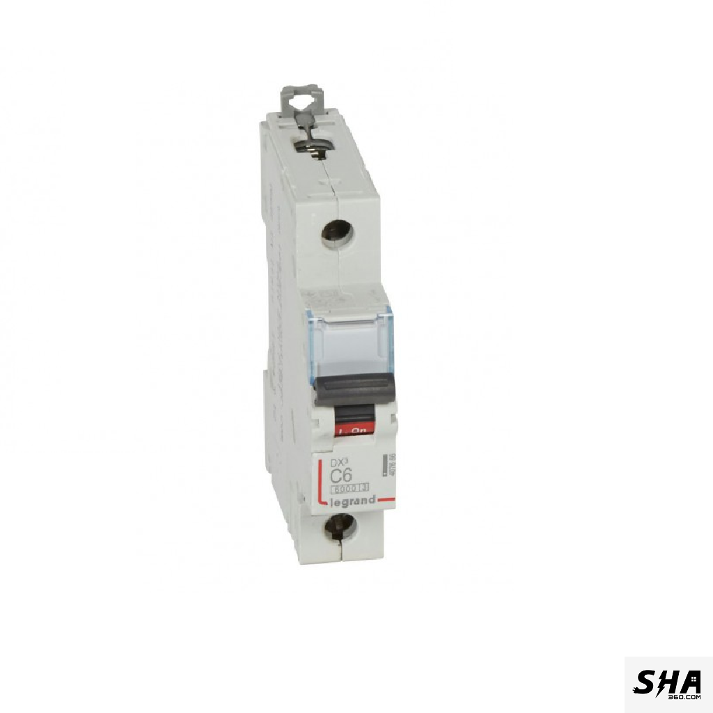 Legrand MCB 6A Single Pole (1-Pole) 10kA C Curve Dx3 (4085 87) - Sha360