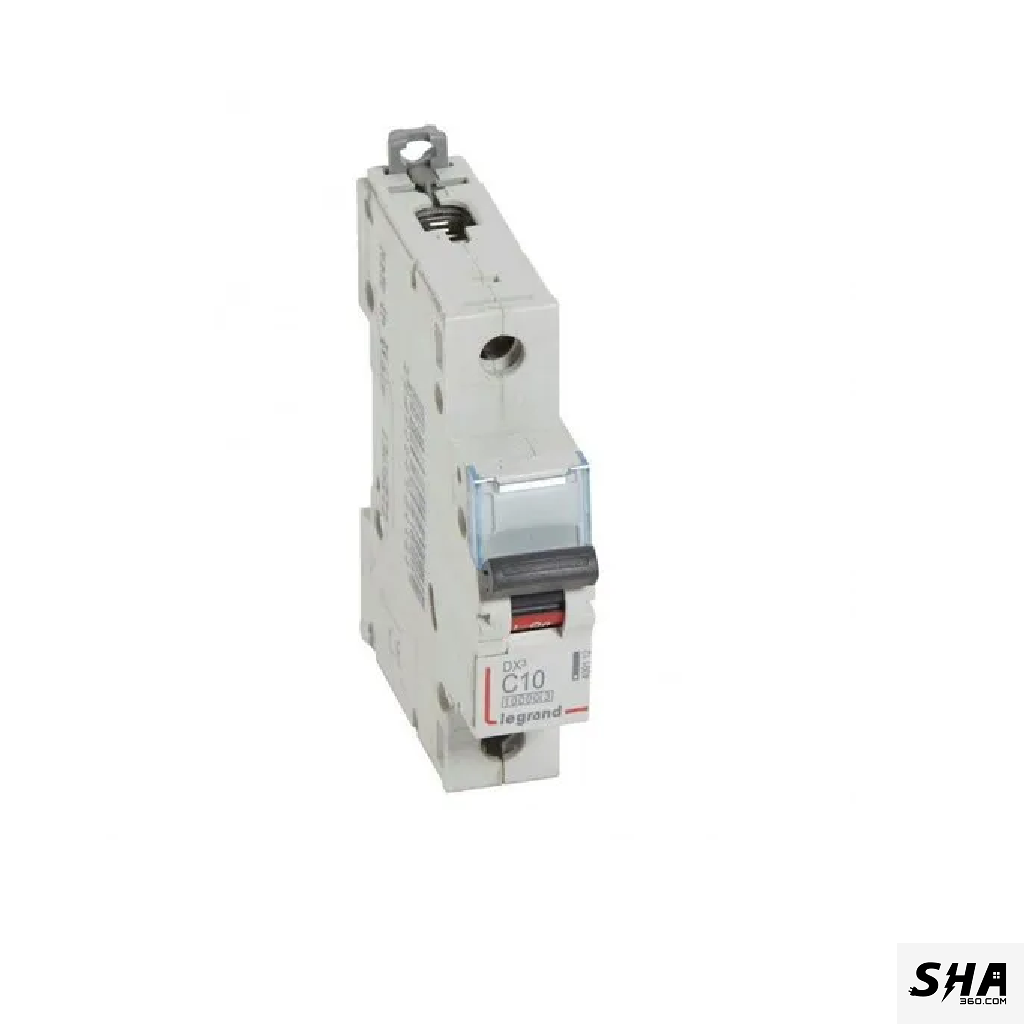 Legrand MCB 10A Single Pole (1-Pole) 10kA C Curve Dx3 (4085 90) - Sha360