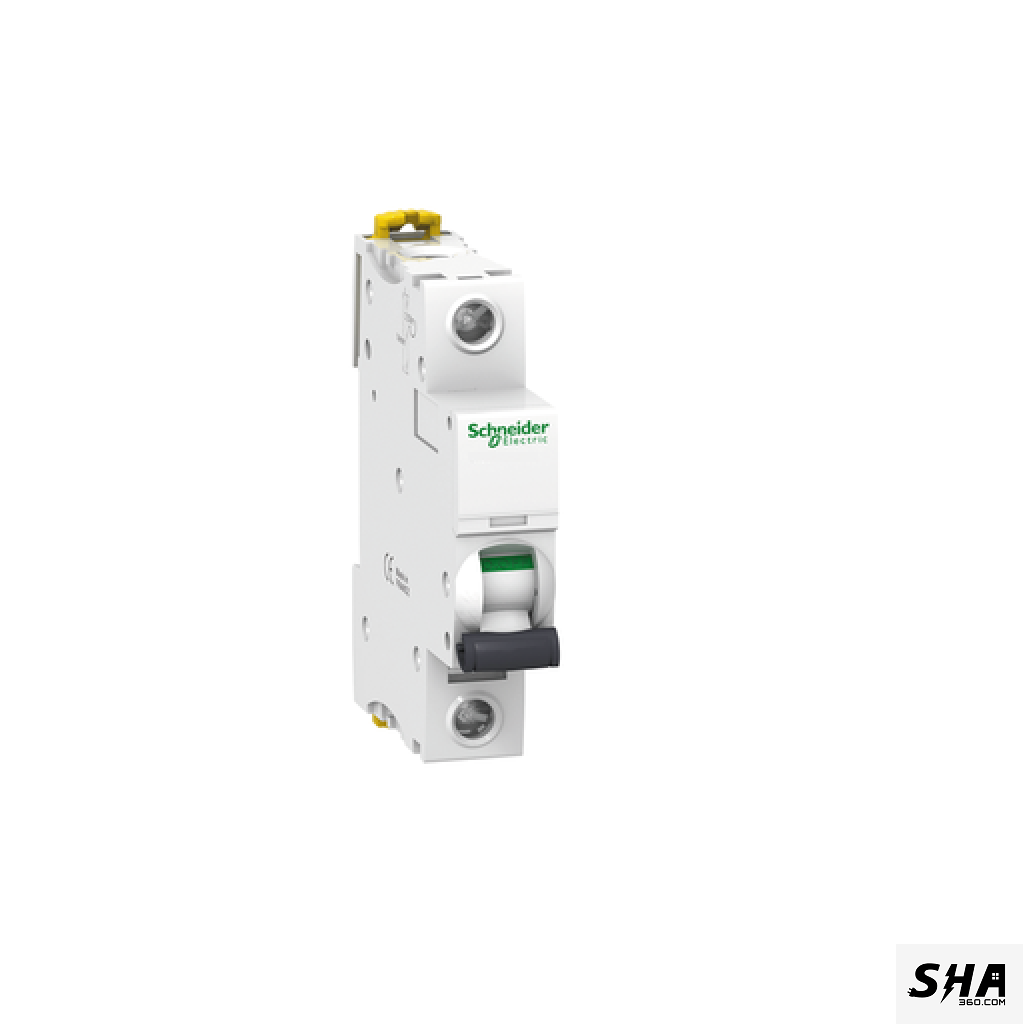Schneider Electric MCB 20A Single Pole (1-Pole) 10kA C Curve (A9N1P20C) - Sha360