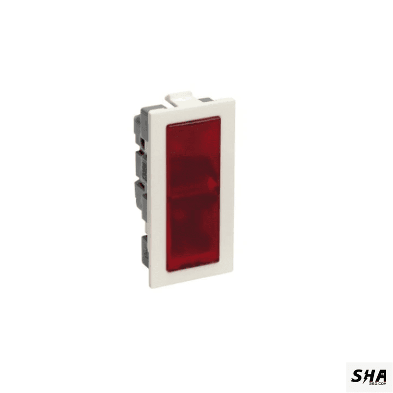 Legrand Britzy 6A LED Indicator RED (White) - 6734 75 - Sha360 Legrand Britzy 6A LED Indicator RED (White) - 6734 75 - Sha360
