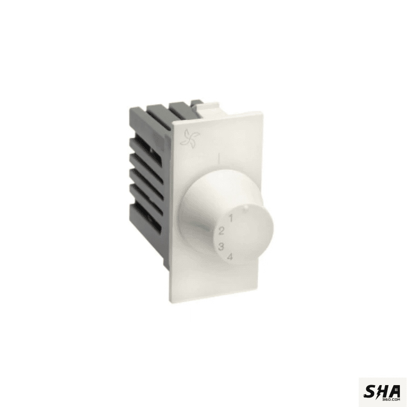 Legrand Brizty Fan Regulator 4-Step 1 Module (White) 6734 31 - Sha360 Legrand Brizty Fan Regulator 4-Step 1 Module (White) 6734 31 - Sha360