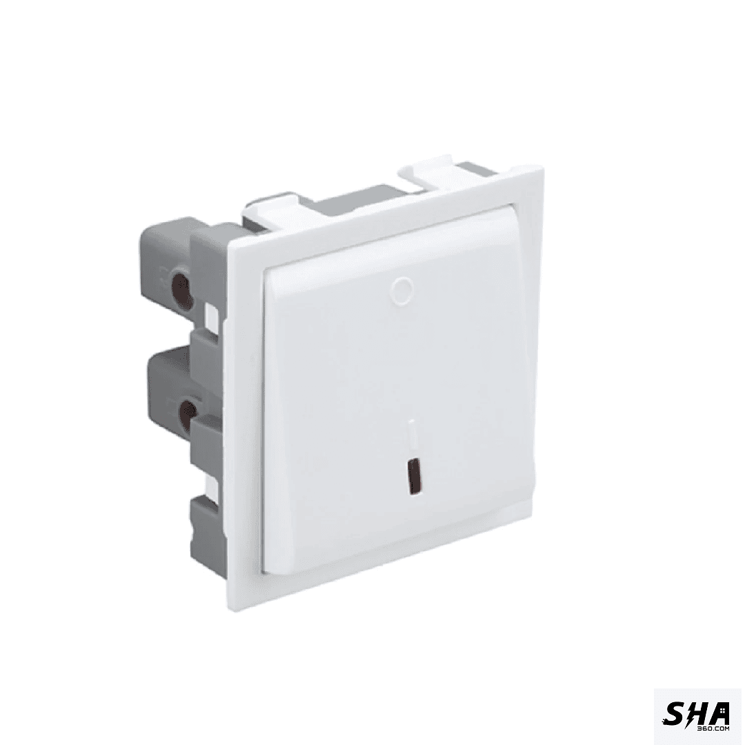 Buy Legrand Britzy 32A DP Switch 2M + Indicator (White) - 6734 26 from ...