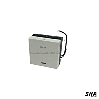 GM Modular Zicono 45s (FourFive) 32A DP Switch with LED Indicator (White) - AA2379 - Sha360