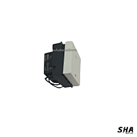 GM Modular Zicono 45s (FourFive) 32A DP Switch with LED Indicator (White) - AA2379 - Sha360