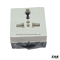 GM Modular 45s (FourFive) 13A International Socket (white) - AA2030 - Sha360 GM Modular 45s (FourFive) 13A International Socket (white) - AA2030 - Sha360