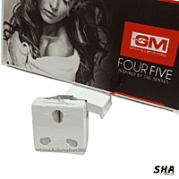 GM Modular 45s (FourFive) 16A/20A Universal Socket (white) - AA2031 - Sha360 GM Modular 45s (FourFive) 16A/20A Universal Socket (white) - AA2031 - Sha360