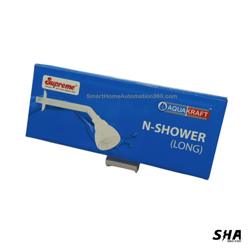 Supreme N-Shower (Long) ABS with Flange for Bathroom - Sha360 Supreme N-Shower (Long) ABS with Flange for Bathroom - Sha360