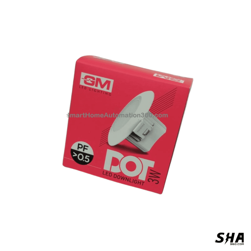 GM Modular 3W DOT Down Light LED (Mini Spot Light - 2") - White - Sha360 GM Modular 3W DOT Down Light LED (Mini Spot Light - 2") - White - Sha360
