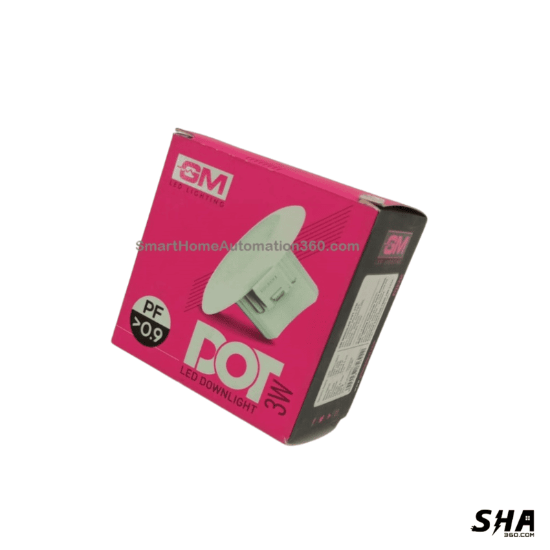 GM Modular 3W DOT Down Light LED (Mini Spot Light - 2") - Pink - Sha360 GM Modular 3W DOT Down Light LED (Mini Spot Light - 2") - Pink - Sha360