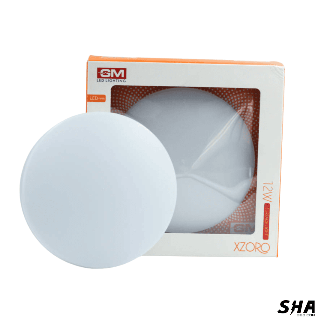 GM Modular 12W Xzoro LED Surface Light (Round - Warm White) - Sha360