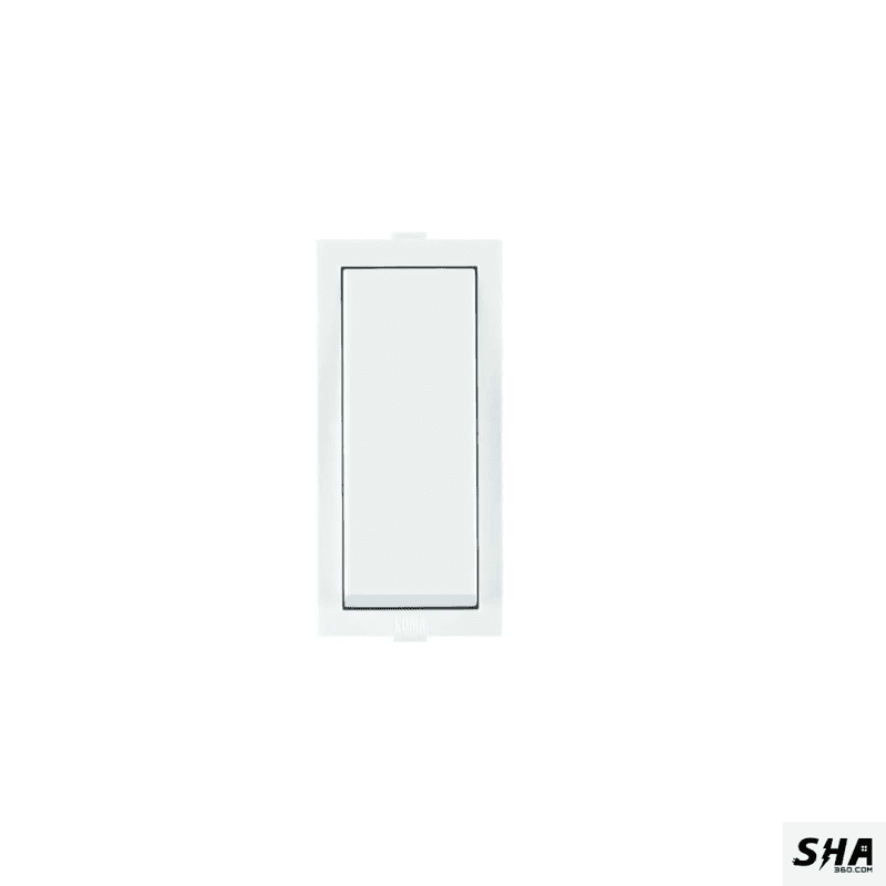 Anchor Roma 6A/10A 1 Way Switch 1M (White) - 21011 - Sha360