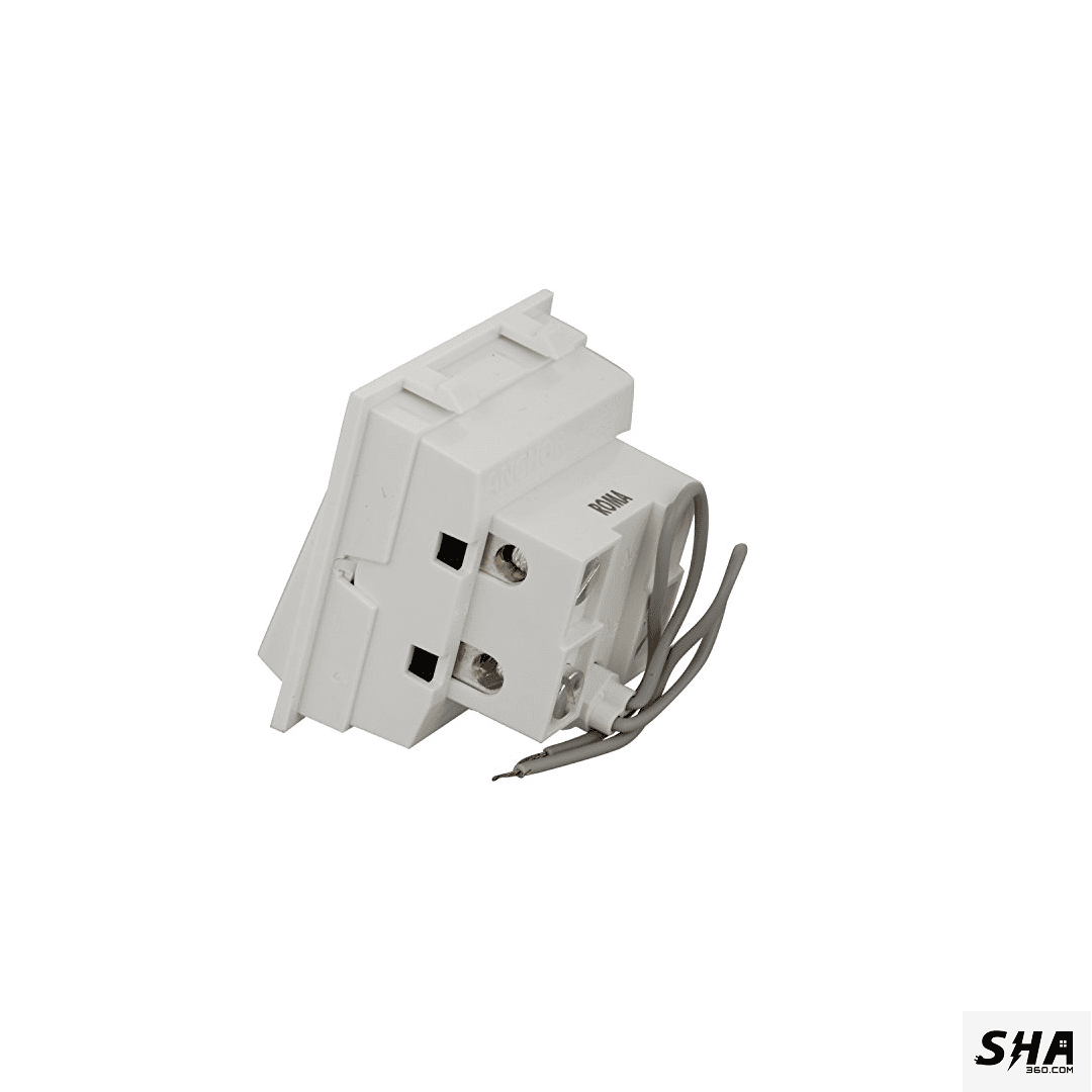 Buy Anchor Roma 32A DP Switch with LED indicator 2M (White) - 21984 ...