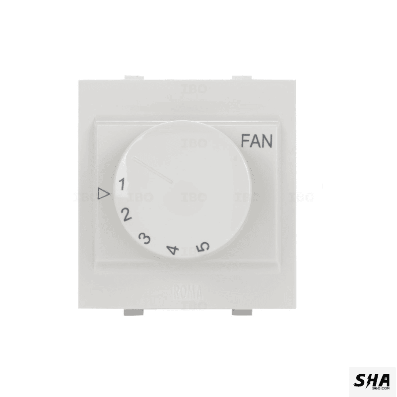 Anchor Roma Fan Regulator 5-Step 2M (White) - 21496 - Sha360