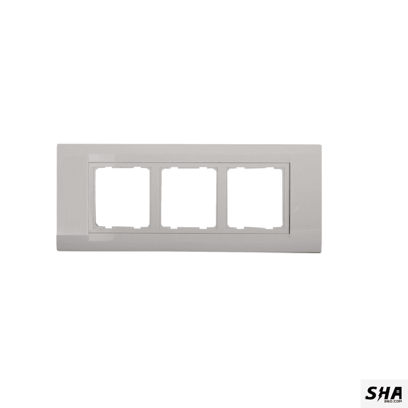 Anchor Roma Tresa 6 Module Cover Plate (white) - 30250WH - Sha360