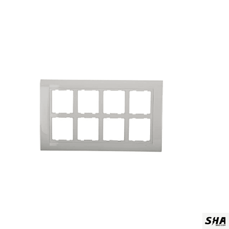 Anchor Roma Tresa 16 Module Cover Plate (white) - 34680WH - Sha360