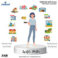 SIEMCAS Wifi Smart PRO Series MC Motor Controller IoT Cloud Operation SHA-SIS-PRO-XT1004C - Sha360