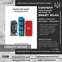 SIEMCAS Wifi Smart PRO Series IR 4 Channel Retro Wireless LAN Webserver SHA-SIS-PRO-XT1004E - Sha360 SIEMCAS Wifi Smart PRO Series IR 4 Channel Retro Wireless LAN Webserver SHA-SIS-PRO-XT1004E - Sha360