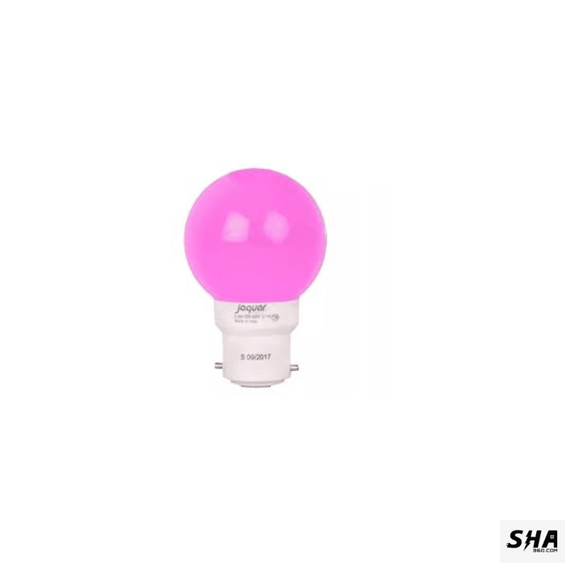 Jaquar Prima 0.5w LED Bulb B22 long life span - Pink Jaquar Prima 0.5w LED Bulb B22 long life span - Pink