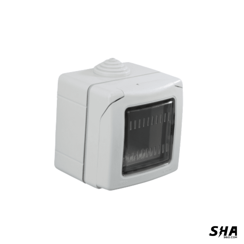 Legrand Waterproof Box 2 Module Arteor Grey Plexo - 6806 12 Legrand Waterproof Box 2 Module Arteor Grey Plexo - 6806 12