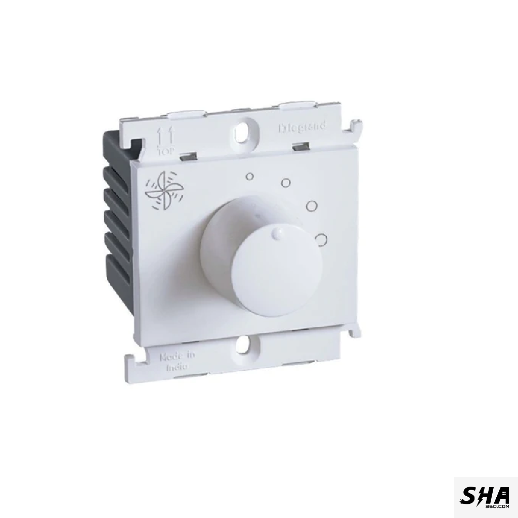 Legrand Mylinc Fan Regulator Step 2 Module 675530 (White) - Sha360
